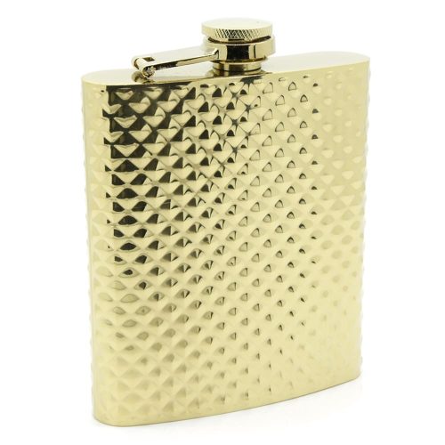 dotted-gold-8oz-hip-flask-1