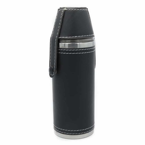 black-adventure-cylinder-8oz-hip-flask-w-cups-1