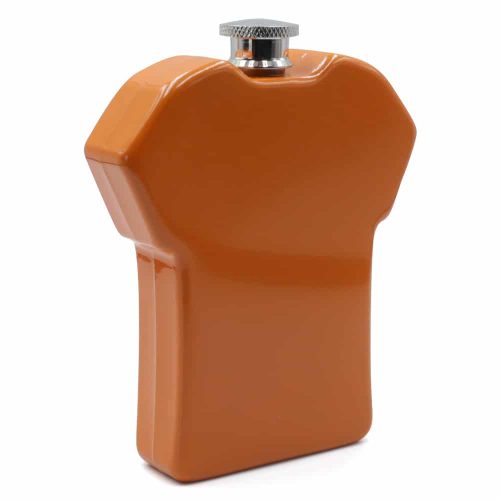 Orange T-Shirt Hip Flask