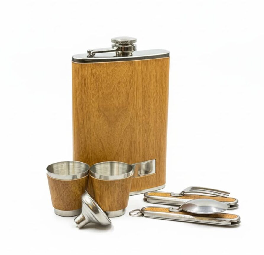 Adventure Hip Flask Set