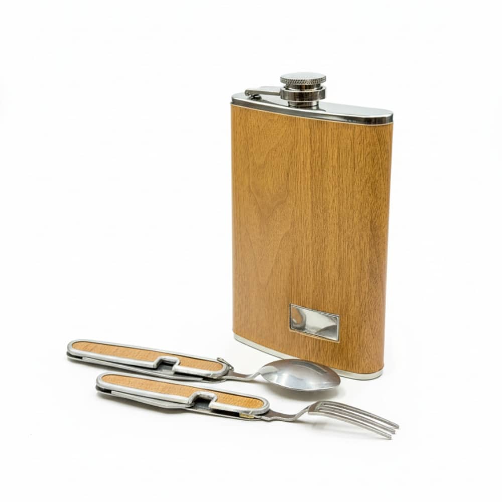 Adventure Hip Flask Set