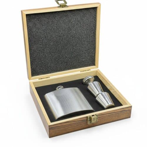 Heritage Box Set - Classic Hip Flask